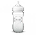 AVENT BIBERON NATURAL EN VERRE 240 ML 1MOIS+ 8 OZ – Image 2