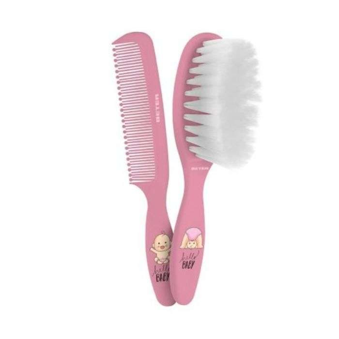 beter-beter-minicure-brosse-et-peigne-pour-bebe-extra-soft-rose-beter-0004-accessoires.jpg BETER MINICURE BROSSE ET PEIGNE POUR BEBE EXTRA SOFT ROSE BETER 0004 – Image 1