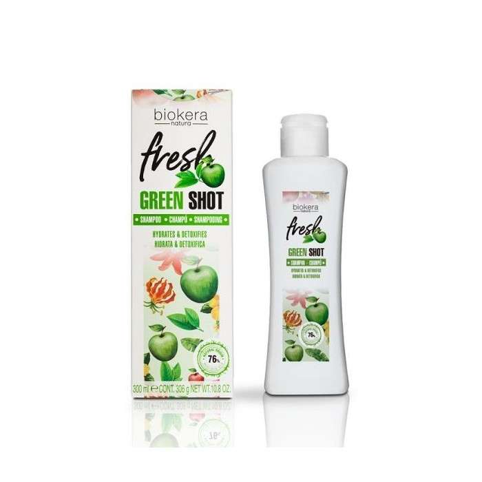 biokera-biokera-fresh-green-shot-shampoing-300-ml-shampoings-usage-frequent.jpg BIOKERA FRESH GREEN SHOT SHAMPOING 300 ML – Image 1