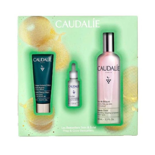CAUDALIE COFFRET BEST SELLER SOIN ET ECLAT