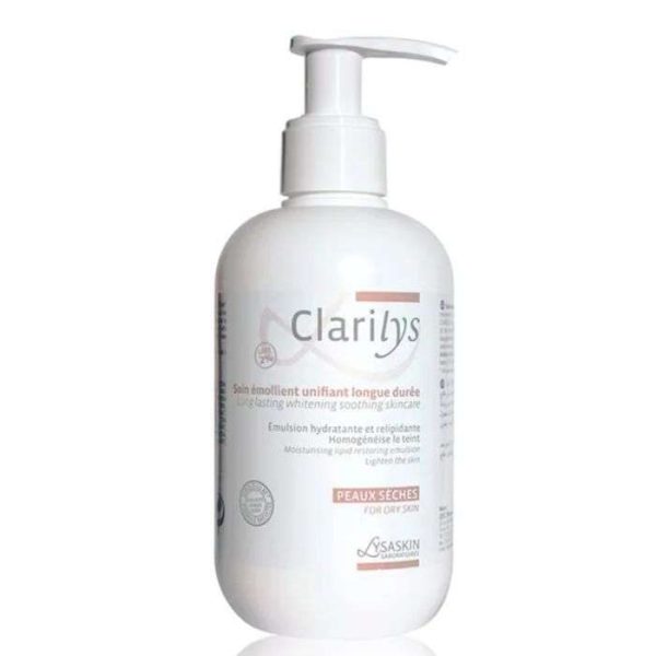 CLARILYS SOIN EMOLLIENT ECLAIRCISSANT LONGUE DUREE 200 ML