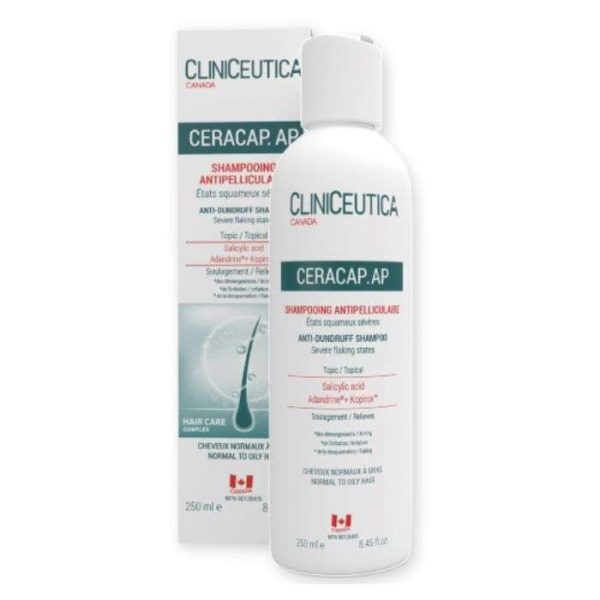 CLINICEUTICA CERACAP AP SHAMPOOING ANTIPELLICULAIRE 250 ML