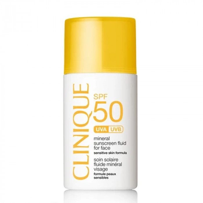 clinique-sun-soin-solaire-fluide-minerale-spf-50-30ml.jpg CLINIQUE SUN SOIN SOLAIRE FLUIDE MINERALE SPF 50-30ML – Image 1