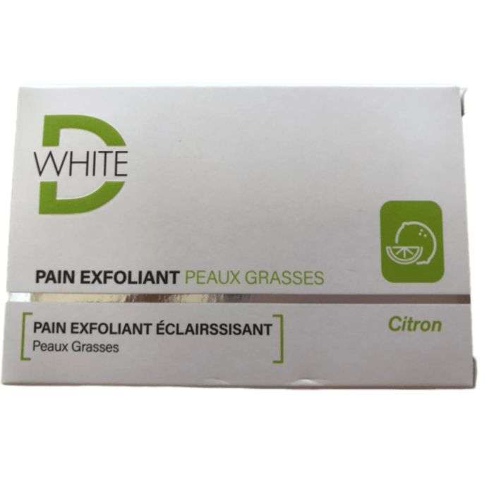 d-white-d-white-pain-exfoliant-peaux-grasse-citron-savons-et-pains.jpg D-WHITE PAIN EXFOLIANT PEAUX GRASSE CITRON – Image 1