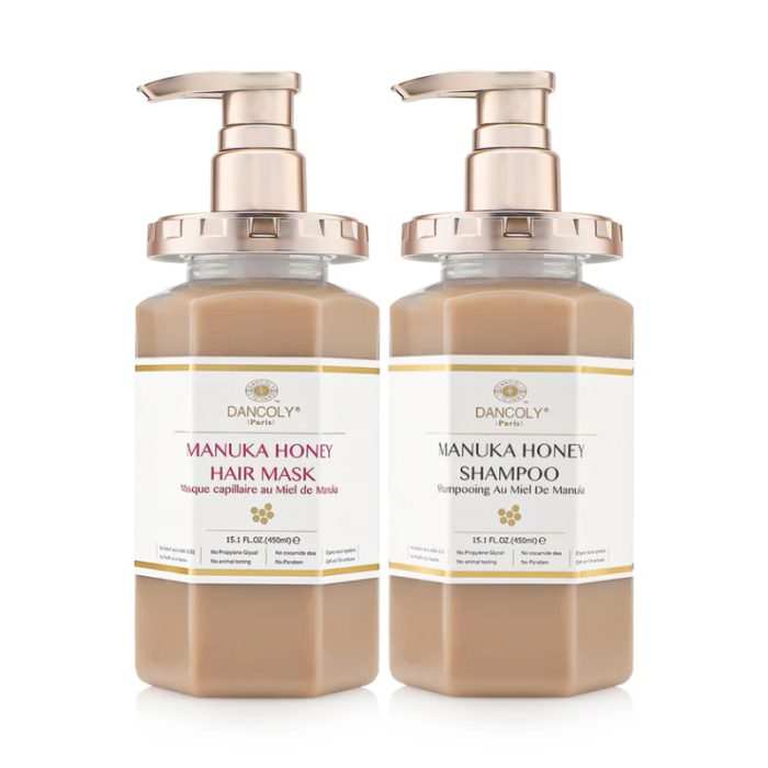 dancoly-paris-dancoly-paris-pack-shampoing-450-ml-et-masque-capillaire-450-ml-au-miel-de-manuka-soins-des-cheveux.jpg DANCOLY PARIS PACK SHAMPOING 450 ML ET MASQUE CAPILLAIRE 450 ML AU MIEL DE MANUKA – Image 1