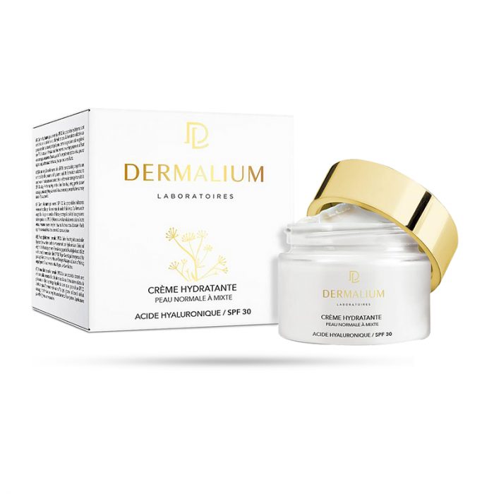 dermalium-dermalium-creme-hydratante-spf30-peau-normale-a-mixte-50-ml-cremes-jour.jpg DERMALIUM CREME HYDRATANTE SPF30 PEAU NORMALE A MIXTE 50 ML – Image 1