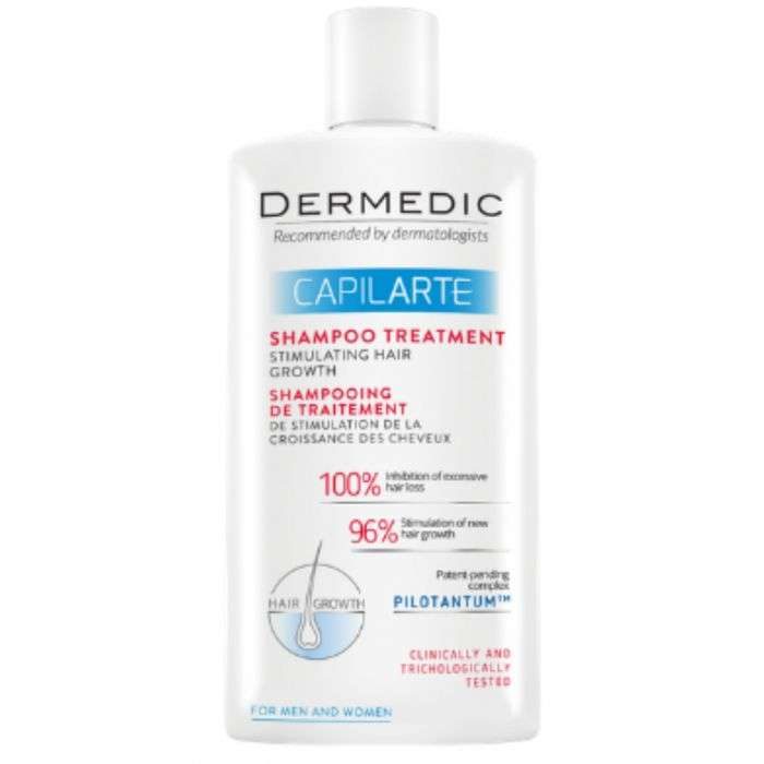 dermedic-dermedic-capilarte-shampooing-traitant-stimulant-la-croissance-des-cheveux-300ml-shampoings-anti-chute.jpg DERMEDIC CAPILARTE SHAMPOOING TRAITANT STIMULANT LA CROISSANCE DES CHEVEUX 300ML – Image 1