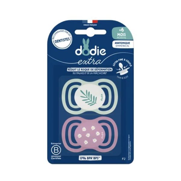 DODIE SUCETTE ANATOMIQUE EXTRA 6 MOIS PLUS F2
