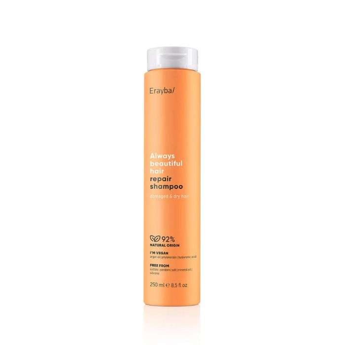 erayba-always-beautiful-hair-shampooing-reparateur-250-ml.jpg ERAYBA ALWAYS BEAUTIFUL HAIR SHAMPOOING REPARATEUR 250 ML – Image 1