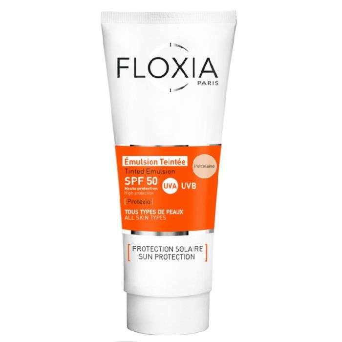 floxia-emulsion-teintee-spf-50-porcelaine-50-ml.jpg FLOXIA EMULSION TEINTEE SPF 50 PORCELAINE 50 ML – Image 1