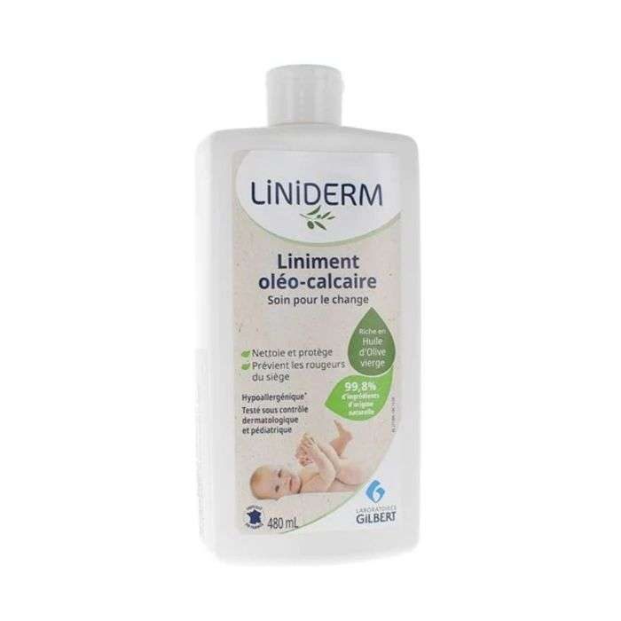 gilbert-gilbert-liniderm-liniment-oleo-calcaire-480-ml-nettoyants-liniments-et-talcs.jpg GILBERT LINIDERM LINIMENT OLEO CALCAIRE 480 ML – Image 1
