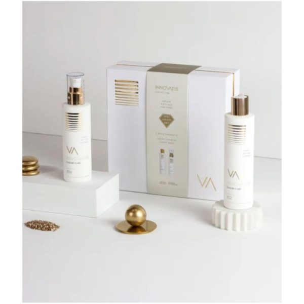INNOVATIS LUXURY CARE COFFRET ANTI AGE SHAMPOING 250 ML ET DEEP MASQUE 200 ML