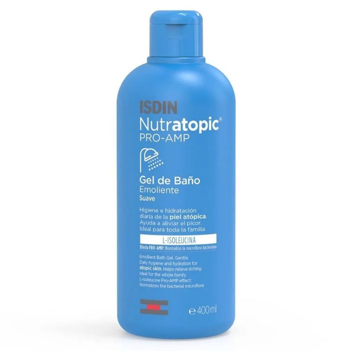 isdin-isdin-nutratopic-pro-amp-gel-de-bain-emollient-peaux-400-ml-corps.jpg ISDIN NUTRATOPIC PRO AMP GEL DE BAIN EMOLLIENT PEAUX 400 ML – Image 1