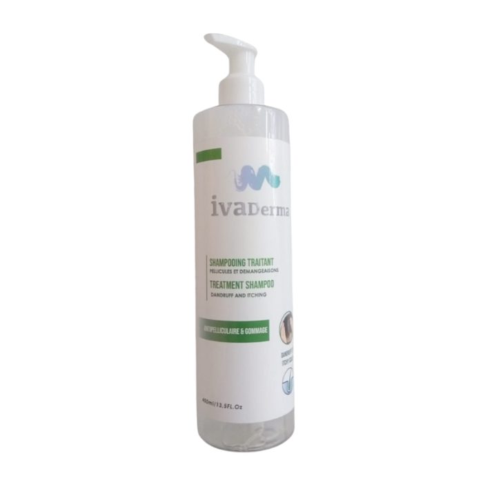 ivaderma-ivaderma-shampooing-traitant-pellicules-et-demangeaison-400-ml-shampoings-anti-pelliculaires.jpg IVADERMA SHAMPOOING TRAITANT PELLICULES ET DEMANGEAISON 400 ML – Image 1