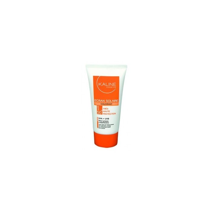 kaline-creme-solaire-couvrante-spf-50-50ml-peaux-grasse-a-imperfection.jpg KALINE CREME SOLAIRE COUVRANTE SPF 50+ 50ML PEAUX GRASSE A IMPERFECTION – Image 1