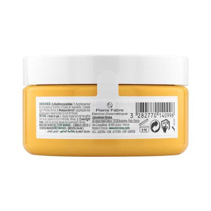 klorane-klorane-beurre-de-mangue-masque-reparateur-nutrition-intense-150-ml-masque-creme-et-soins-1.jpg KLORANE BEURRE DE MANGUE MASQUE REPARATEUR NUTRITION INTENSE 150 ML – Image 2