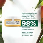 KLORANE BEURRE DE MANGUE MASQUE REPARATEUR NUTRITION INTENSE 150 ML – Image 3