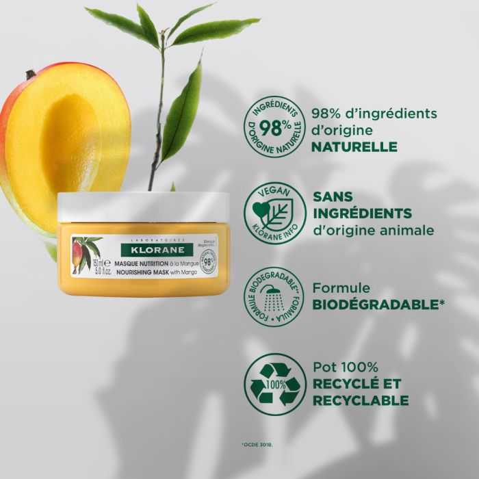 klorane-klorane-beurre-de-mangue-masque-reparateur-nutrition-intense-150-ml-masque-creme-et-soins-3.jpg KLORANE BEURRE DE MANGUE MASQUE REPARATEUR NUTRITION INTENSE 150 ML – Image 4