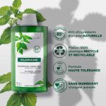 KLORANE ORTIE SHAMPOOING SEBOREDUCTEUR 400 ML – Image 2