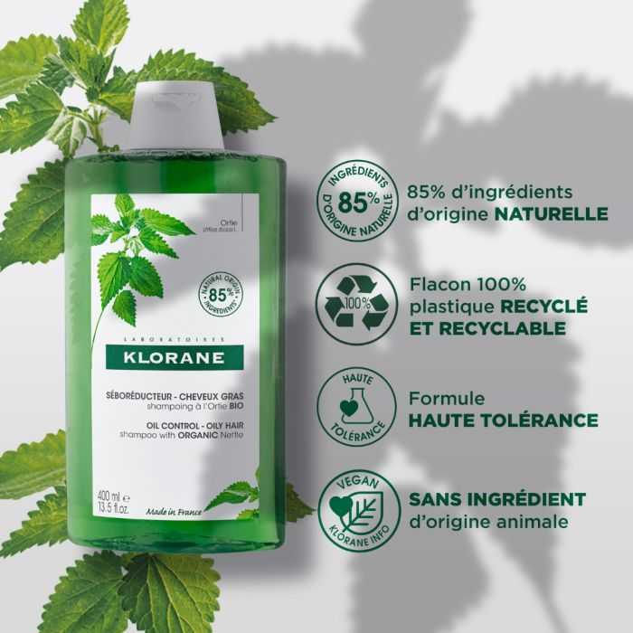klorane-klorane-ortie-shampooing-seboreducteur-400-ml-shampooing-cheveux-gras-1.jpg KLORANE ORTIE SHAMPOOING SEBOREDUCTEUR 400 ML – Image 2