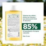 KLORANE SHAMPOOING A LA CAMOMILLE REFLETS BLONDS 200 ML – Image 3