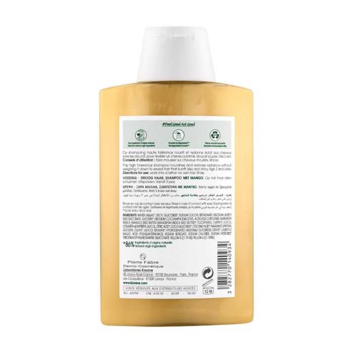 klorane-klorane-shampooing-a-la-mangue-200-ml-shampoing-cheveux-secs-1.jpg KLORANE SHAMPOOING A LA MANGUE 200 ML – Image 2