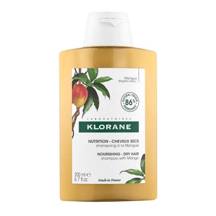 klorane-klorane-shampooing-a-la-mangue-200-ml-shampoing-cheveux-secs.jpg KLORANE SHAMPOOING A LA MANGUE 200 ML – Image 1
