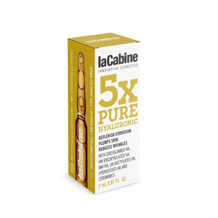 la-cabine-5x-pure-hyaluronic-ampoule-2ml.jpg LA CABINE 5X PURE HYALURONIC AMPOULE 2ML – Image 1