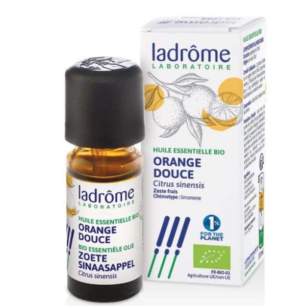LADROME HUILE ESSENTIELLE BIO ORANGE DOUCE