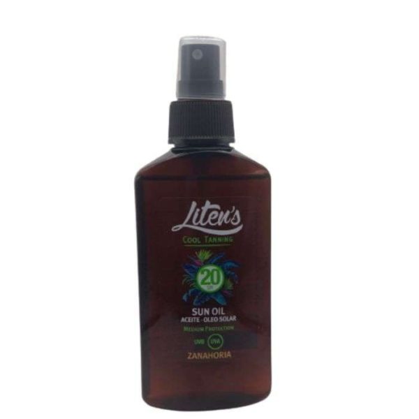 LITENS COOL TANNING SPF 20 HUILE SOLAIRE ZANHORIA 125 ML