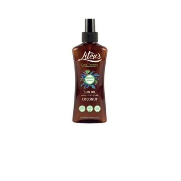 LITENS COOL TANNING HUILE SOLAIRE SUPER INTENSIVE NOIX DE COCO 250 ML