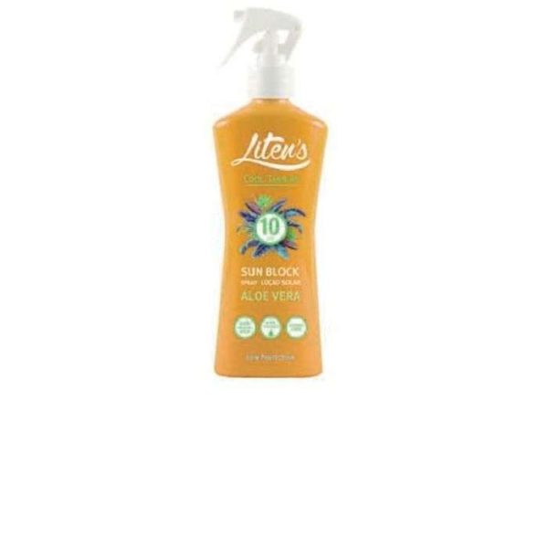 LITENS COOL TANNING SUN BLOCK LAIT SOLAIRE SPF 10 ALOE VERRA 250 ML
