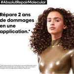 L'OREAL PROFESSIONNEL ABSOLUT REPAIR MOLECULAR MASQUE PROFESSIONNEL SANS RINCAGE 100 ML – Image 2
