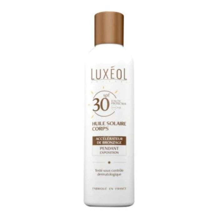 luxeol-luxeol-huile-solaire-corps-spf-30-150-ml-huiles.jpg LUXEOL HUILE SOLAIRE CORPS SPF 30 150 ML – Image 1