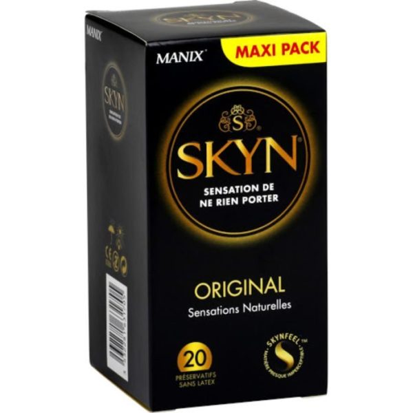 MANIX ORIGINAL SENSATIONS NATURELLES 20 PRESERVATIFS