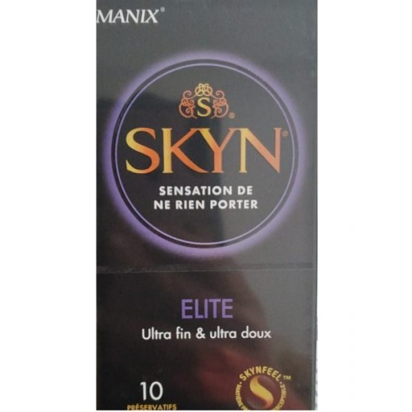 MANIX SKYN ELITE ULTRA FIN ET ULTRA DOUX 10 PRESERVATIFS