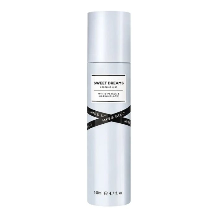 miss-so-spray-corps-sweet-dreams-perfume-white-petals-and-marshmallow-140-ml.jpg MISS SO SPRAY CORPS SWEET DREAMS PERFUME WHITE PETALS AND MARSHMALLOW 140 ML – Image 1