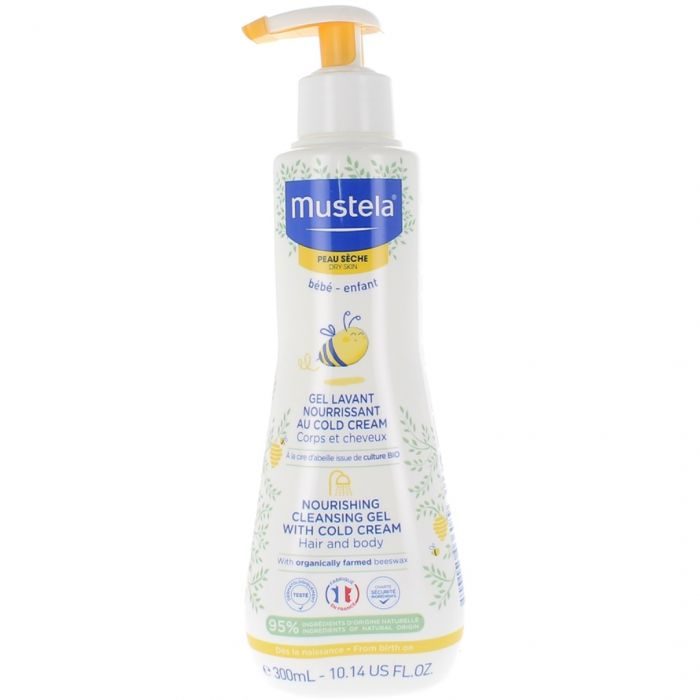 mustela-mustela-bebe-gel-lavant-surgras-cold-cream-peau-seche-pompe-300-ml-nettoyants-liniments-et-talcs.jpg MUSTELA BEBE GEL LAVANT SURGRAS COLD CREAM PEAU SECHE POMPE 300 ML – Image 1