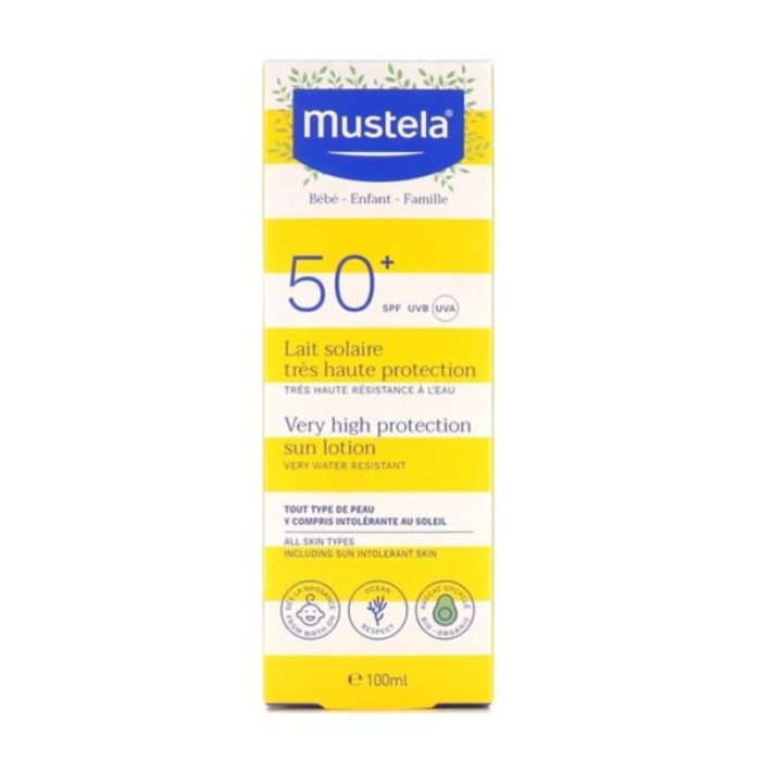 mustela-mustela-lait-solaire-tres-haute-protection-spf-50-100-ml-solaires-enfants-1.jpg MUSTELA LAIT SOLAIRE TRES HAUTE PROTECTION SPF 50+ 100 ML – Image 2