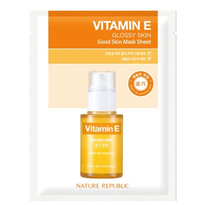nature-republic-nature-republic-vitamin-e-glossy-skin-masque-en-tissu-produits-coreens.jpg NATURE REPUBLIC VITAMIN e GLOSSY SKIN MASQUE EN TISSU – Image 1