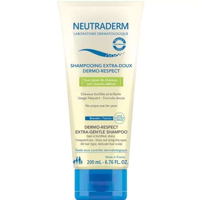 neutraderm-shampooing-extra-doux-dermo-respect-200-ml.jpg NEUTRADERM SHAMPOOING EXTRA DOUX DERMO RESPECT 200 ML – Image 1