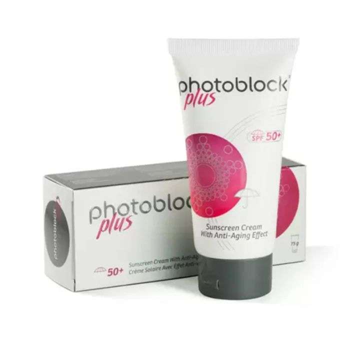 photoblock-plus-creme-solaire-spf-50-75g.jpg PHOTOBLOCK PLUS CREME SOLAIRE SPF 50+ 75G – Image 1