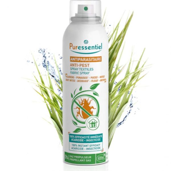 PURESSENTIEL ASSAINISSANT SPRAY TEXTILE ANTI PARASITAIRE 150 ML