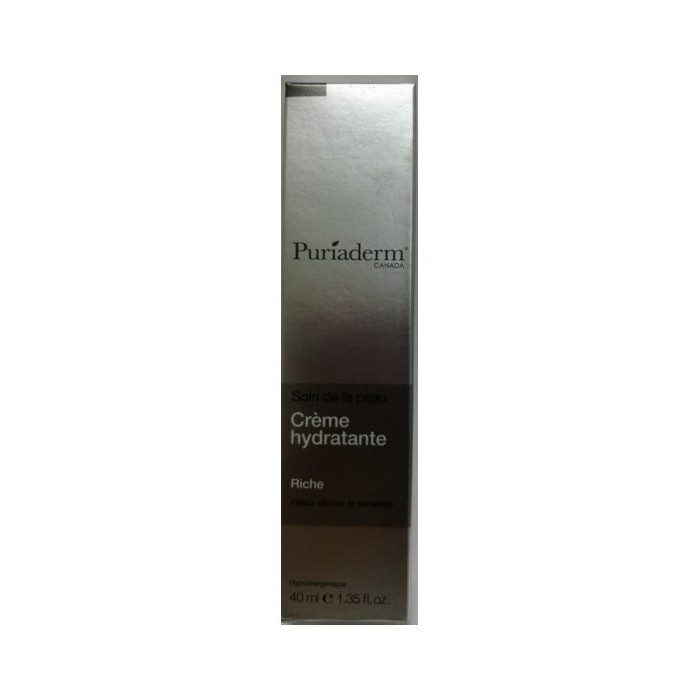 puriaderm-puriaderm-creme-hydratante-riche-40-ml-cremes-jour.jpg PURIADERM CREME HYDRATANTE RICHE 40 ML – Image 1