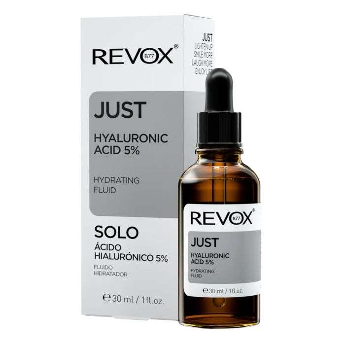 revox-b77-revox-b77-just-hyaluronic-acid-5-fluide-hydratant-30-ml-cremes-jour.jpg REVOX B77 JUST HYALURONIC ACID 5% FLUIDE HYDRATANT 30 ML – Image 1