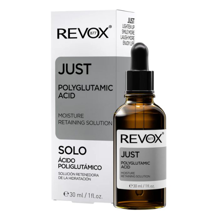 revox-b77-revox-b77-solution-de-retention-dhumidite-just-polyglutamic-acid-30-ml-cremes-nuit.jpg REVOX B77 SOLUTION DE RETENTION D'HUMIDITE JUST POLYGLUTAMIC ACID 30 ML – Image 1