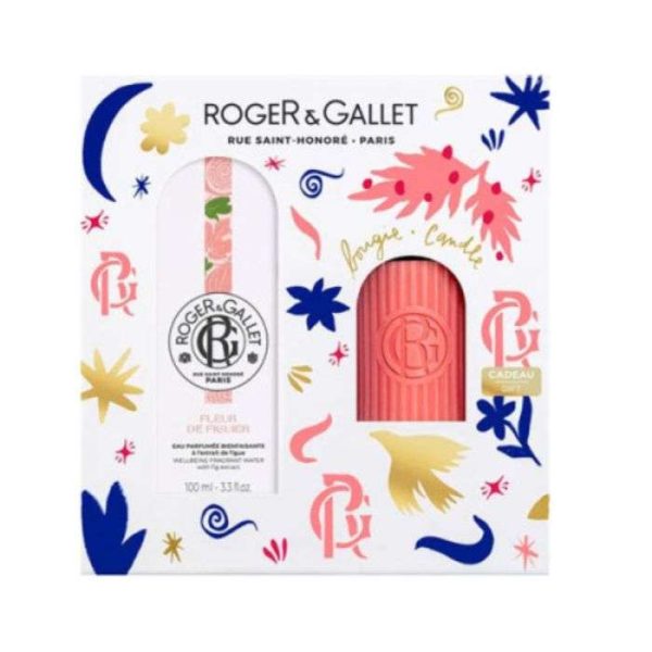 ROGER ET GALLET COFFRET FLEUR DE FIGUIER Eau Parfumée Bienfaisante 100ml