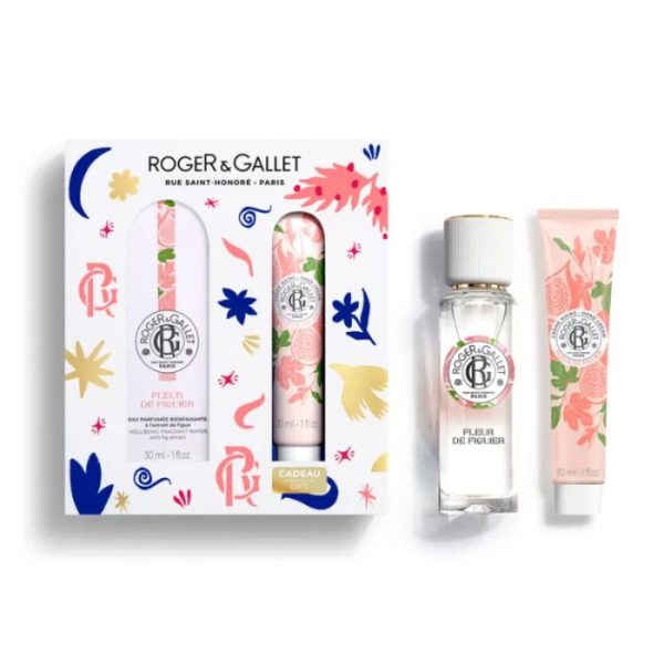 ROGER ET GALLET COFFRET FLEUR DE FIGUIER 30ml ET CREME MAINS