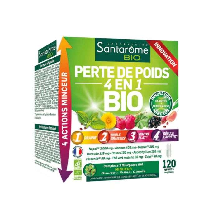 santarome-bio-santarome-bio-minceur-4-en-1-120-gelules-detox-coup-faim-ventre-plat.jpg SANTAROME BIO MINCEUR 4 EN 1 120 GELULES – Image 1