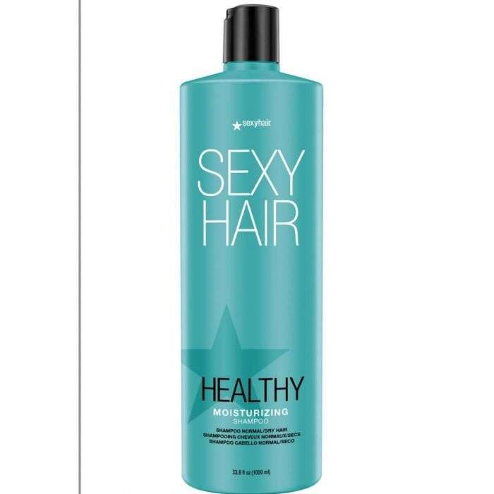 sexy-hair-sexy-hair-moisturizing-shampoo-1000-ml-shampooing-cheveux-secs-et-abimes.jpg SEXY HAIR MOISTURIZING SHAMPOO 1000 ML – Image 1